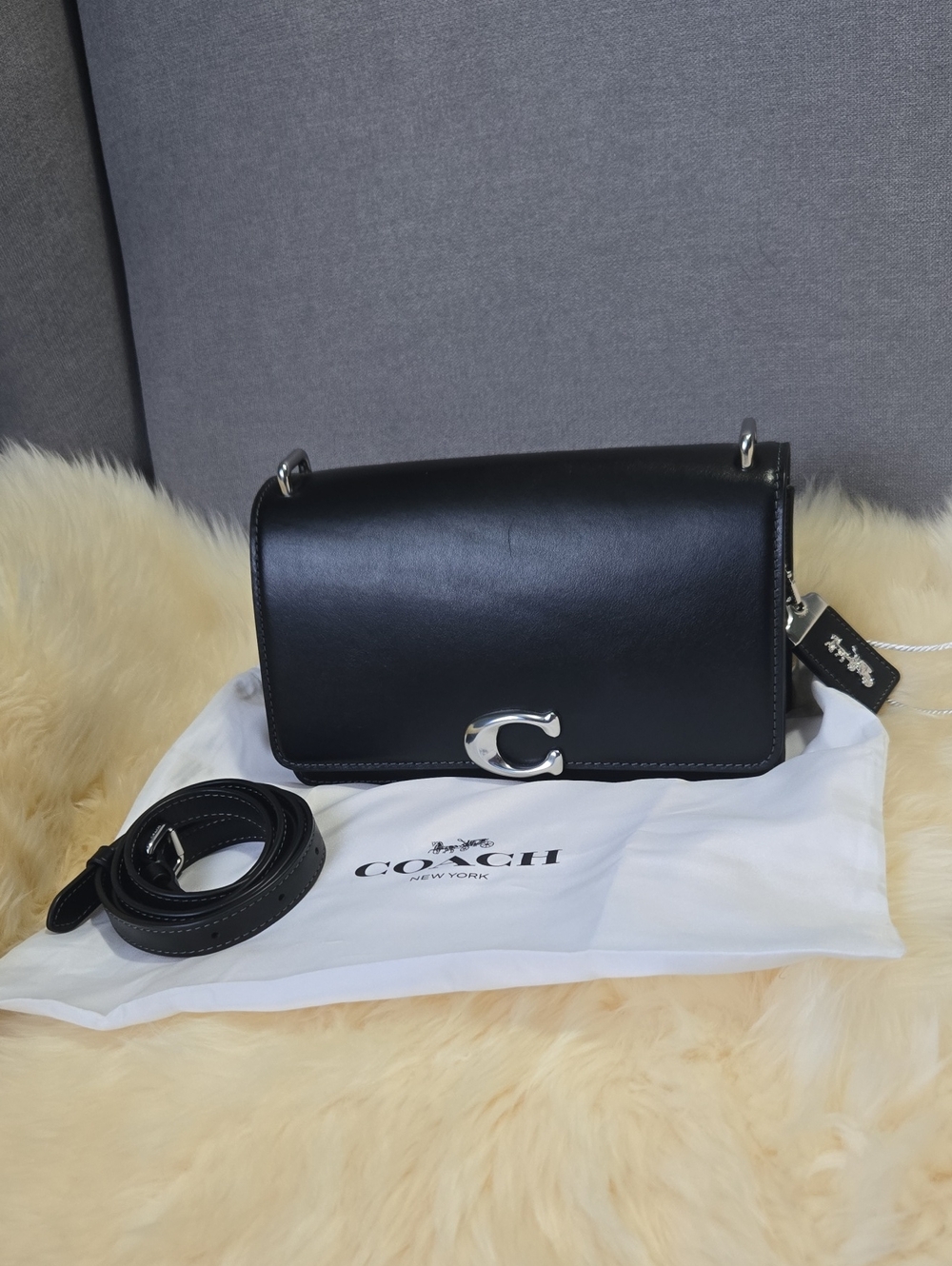 Coach Black Bandit Shoulder Bag